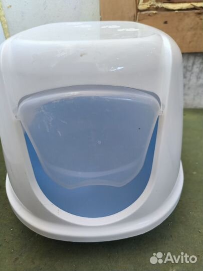 Закрытый лоток для кошек большой