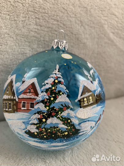 Шар Ариель. Зимние картинки. Ёлка