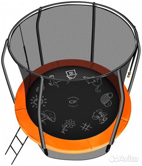 Батут Clear Fit FamilyHop 8ft