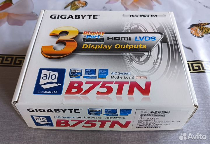 Материнская плата Gigabyte B75NT