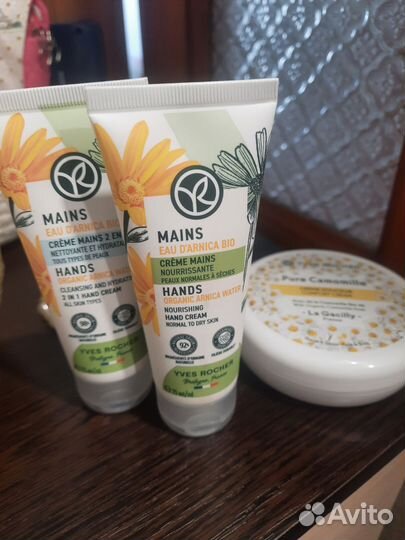 Крем для лица, крем для рук ив роше