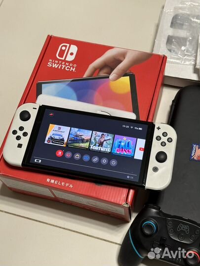 Nintendo switch Oled (полный комплект)