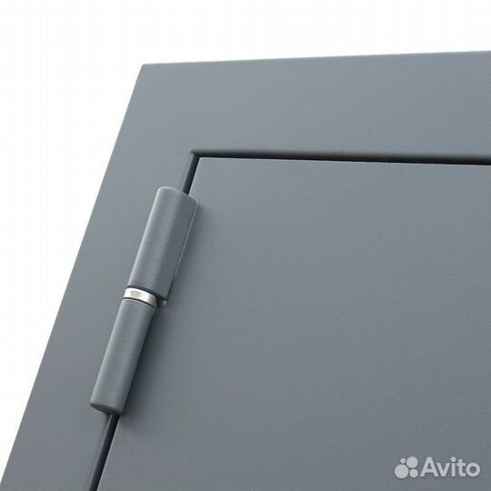 Дверь терморазрыв Букле Черный серый софт