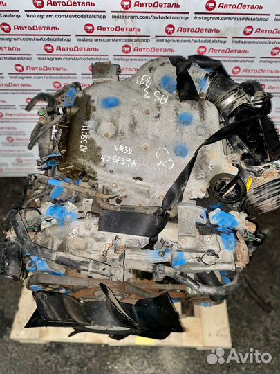 Двигатель контрактный VQ35DE Nissan Infiniti 3.5