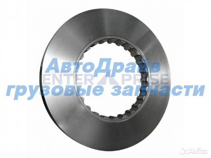 Диск тормозной Volvo Fh12 невентилируемый