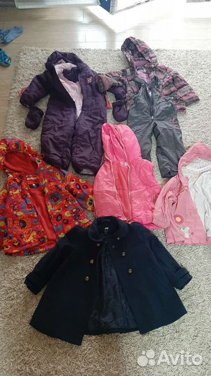 Пакет вещей на девочку 1,5-2 года
