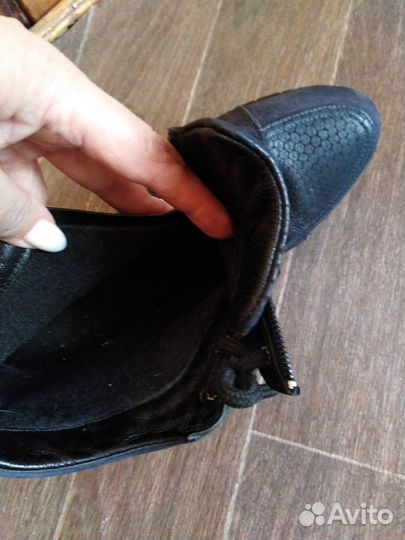 Ботильоны р.38 Осень.1 раз надевала.Италия