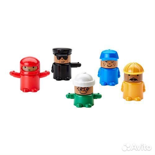 IKEA lillabo набор машинок новый