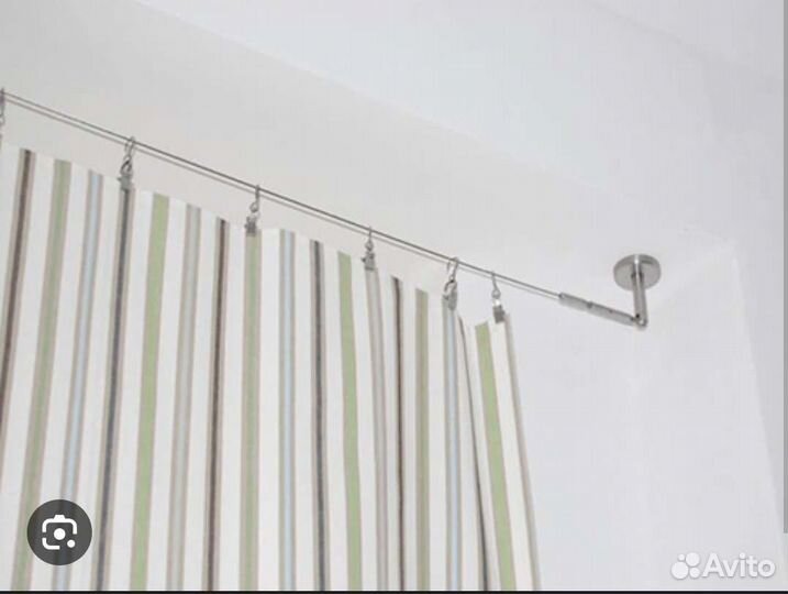 Струнная карниза для штор икея