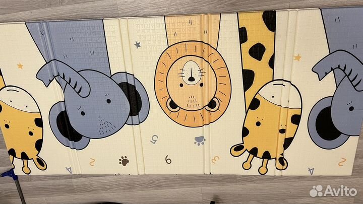 Детский игровой коврик складной