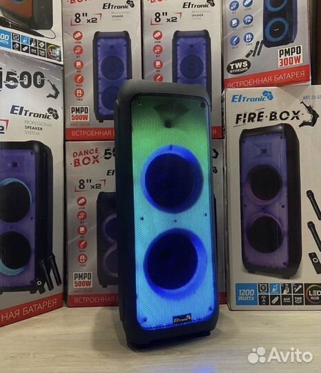 Колонка 1200 вт jbl party box аналог eltronic