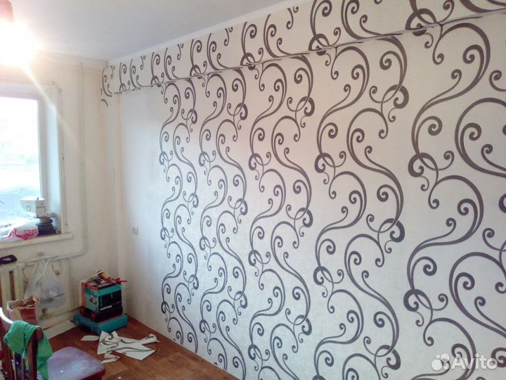 Добрый день Предлагаю качественно поклеить обои