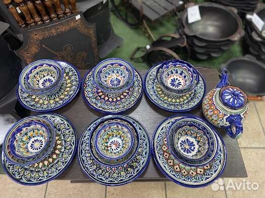 Сервис узбекский на 6 персон