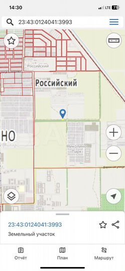 Участок 6 сот. (СНТ, ДНП)