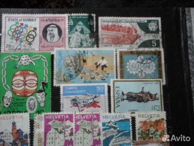Почтовые марки-юар. египет. судан. ливан. нигерия