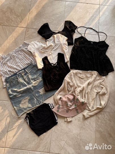 Вещи пакетом на девушку xs