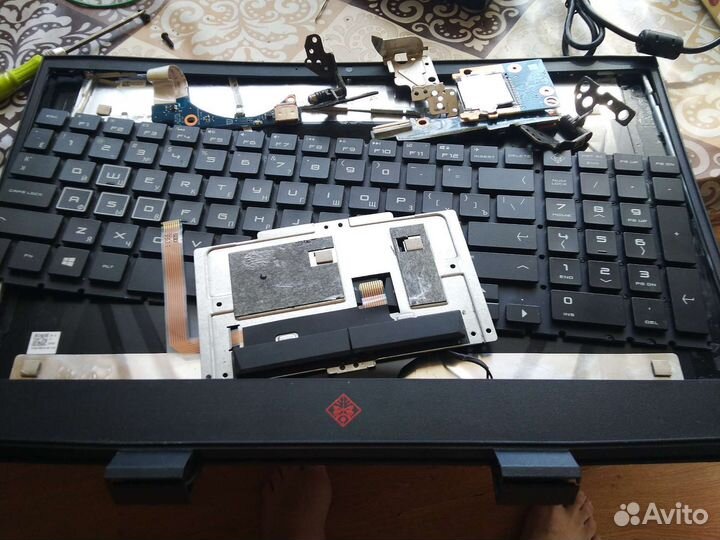 Остатки ноутбука