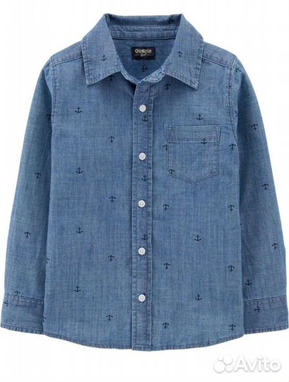 Рубашка джинсовая на мальчика+ шорты