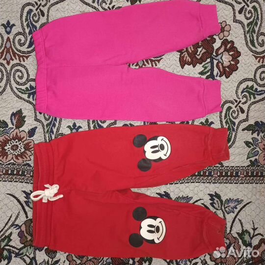 Вещи пакетом на девочку 74-80 размер