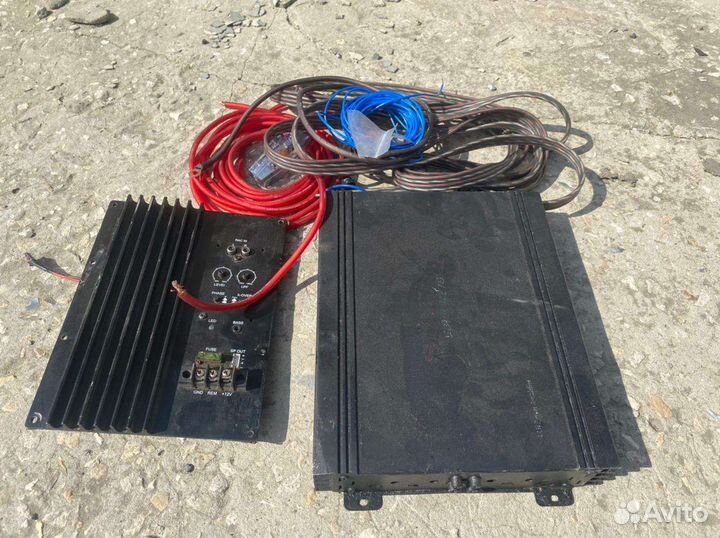 Сабвуфер и усилитель