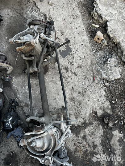 Передняя подвеска соболь