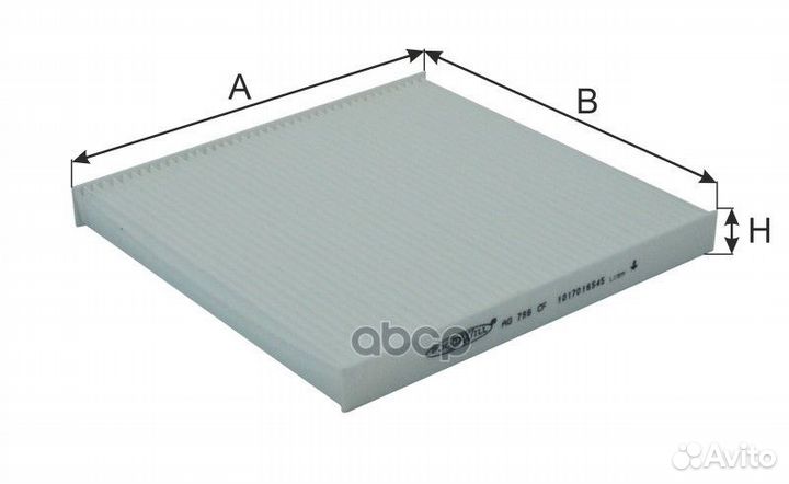 Фильтр салона AG796CF Goodwill