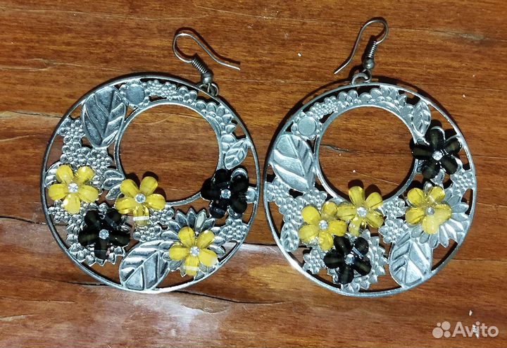 Серьги женские бижутерия