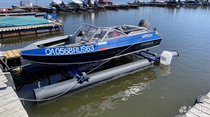 Пневмоподъёмник катера