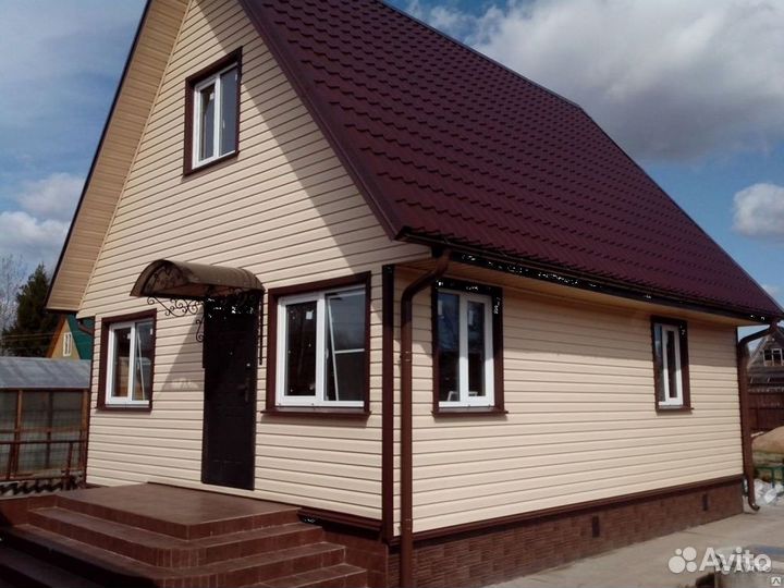 Фасадные работы / монтаж сайдинга