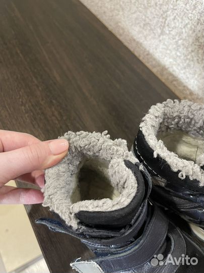Ботинки натуральна кожа зимние
