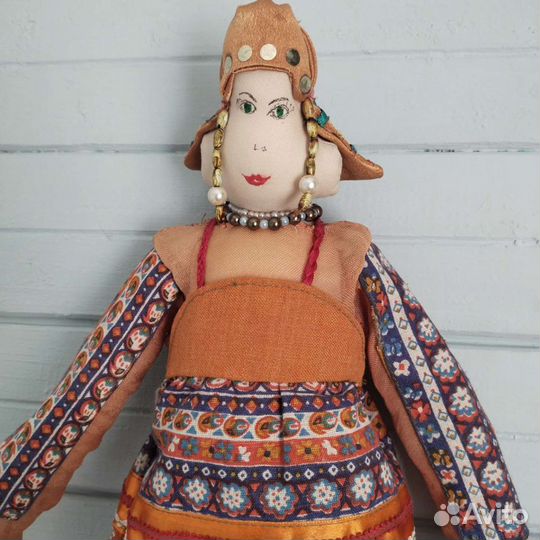 Кукла коллекционная текстильная