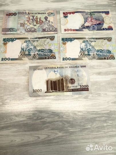 Банкноты Нигерии
