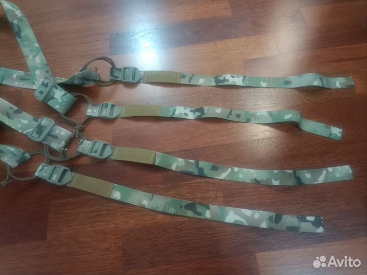 Подтяжки для пояса тактического боевого,multicam