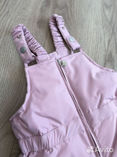 Зимний костюм детский пуховик и полукомбинезон