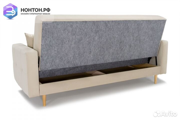 Диван книжка Фиеста бежевый