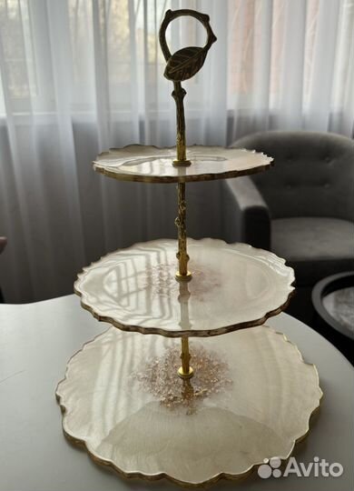 Фруктовница из эпоксидной смолы