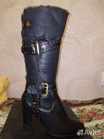 Сапоги натуральные зима (Новые)