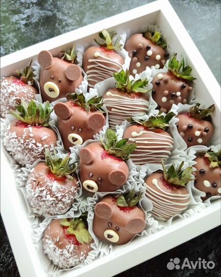 Клубника в шоколаде