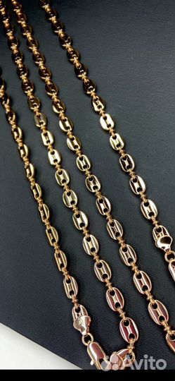 Цепь мужская итальянское плетение