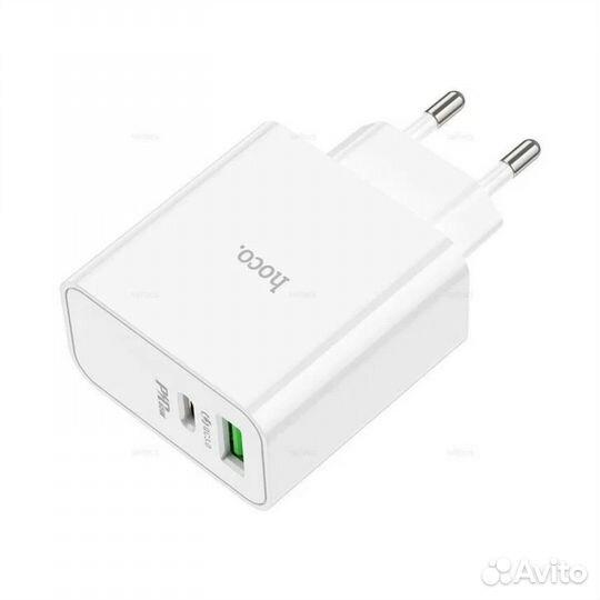 Сетевое зарядное устройство Hoco C113A PD65W белый