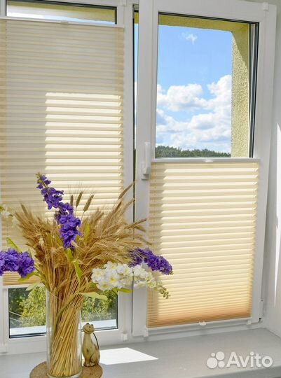 Шторы плиссе