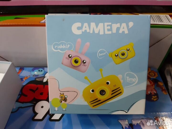 Фотоаппарат детский розовый