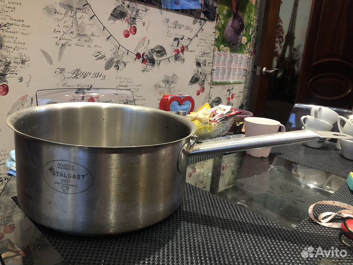Посуда из нержавейки больших размеров