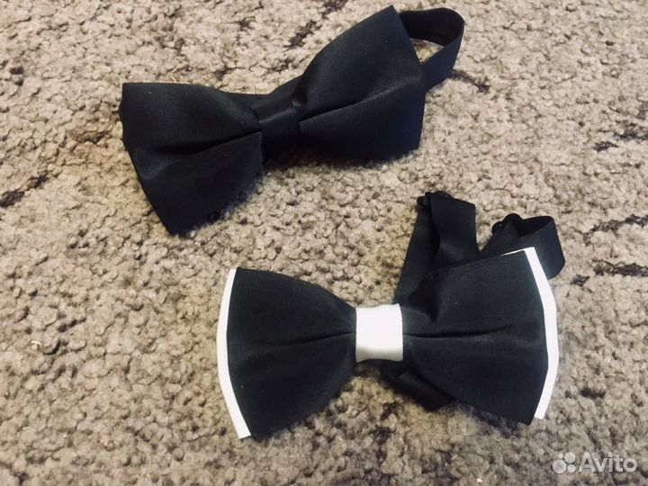 Галстуки- бабочки деревянные и тканевые