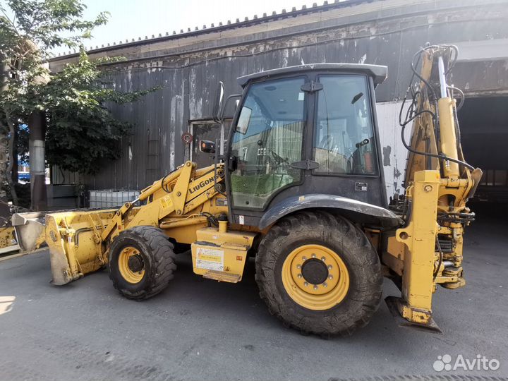 Экскаватор-погрузчик LiuGong CLG777A, 2014