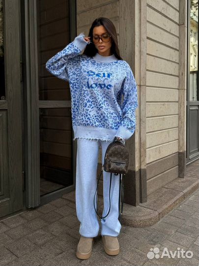 Теплый кашемировый костюм