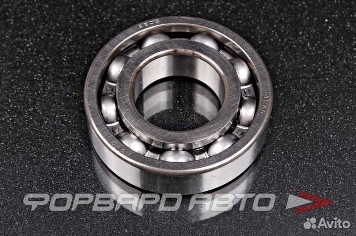 Подшипник 30*62*16 (шариковый), открытый 6206 C3 k