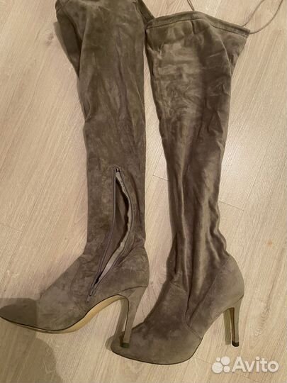 Ботфорты на полную ногу 40