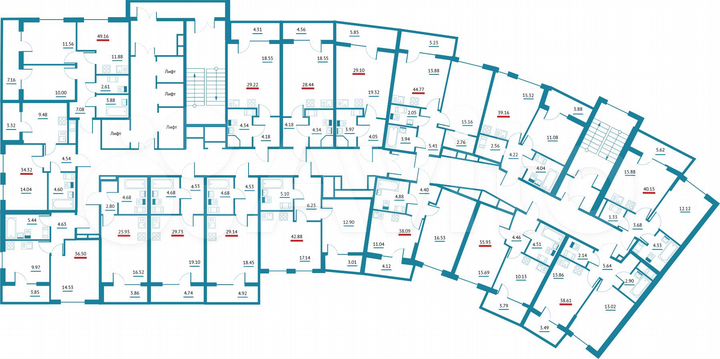 Квартира-студия, 29,7 м², 6/22 эт.
