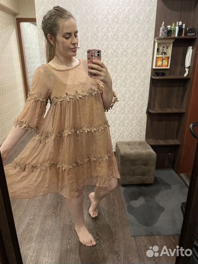 Платье новое летнее 48р